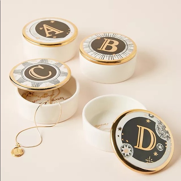 Anthropologie Other - 🆕 Anthropologie Lyra monogram trinket dish